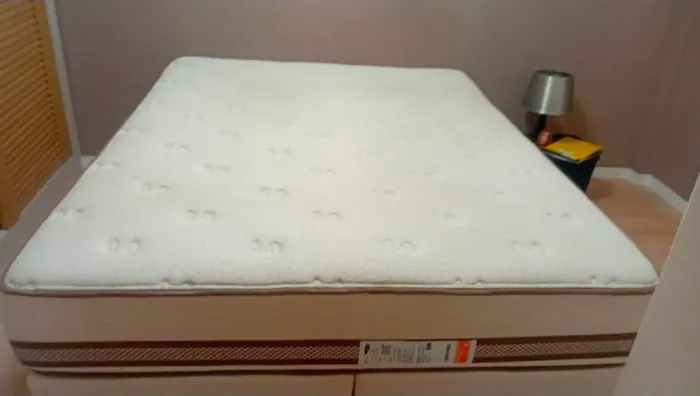 Cama queen semi nova