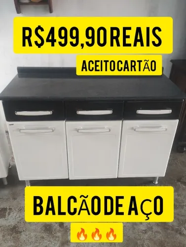 ARMÁRIO DE AÇO 3 PEÇAS 
