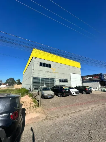 Galpão 507 m² para locação com acesso à BR-101 - Praça | Tijucas - SC