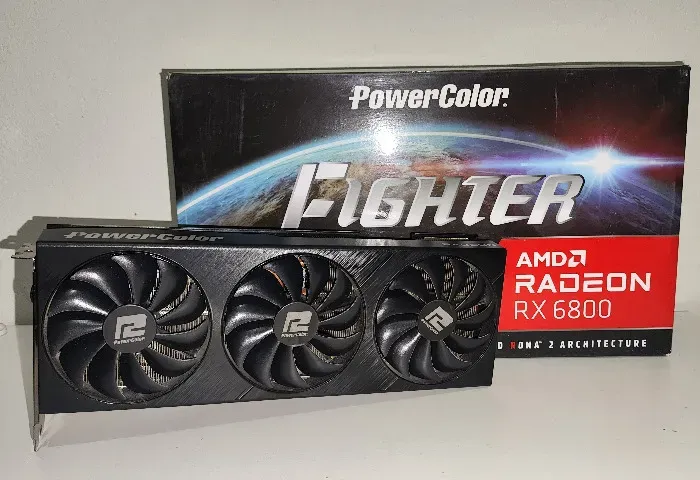 GPU AMD Rx 6800 16gb PowerColor Fighter