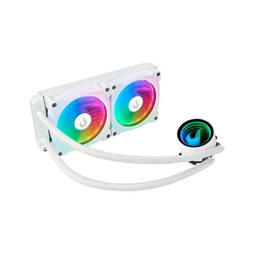 Water Cooler Gamer Rise Mode Aura Frost, 240mm Argb, Branco