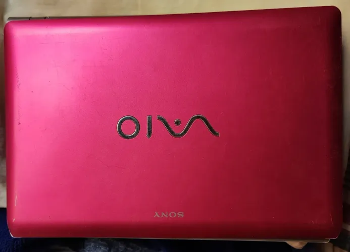 Notebook Rosa Sony Vaio para peças