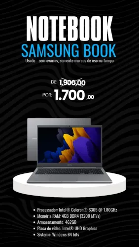 Notebook Samsung Book