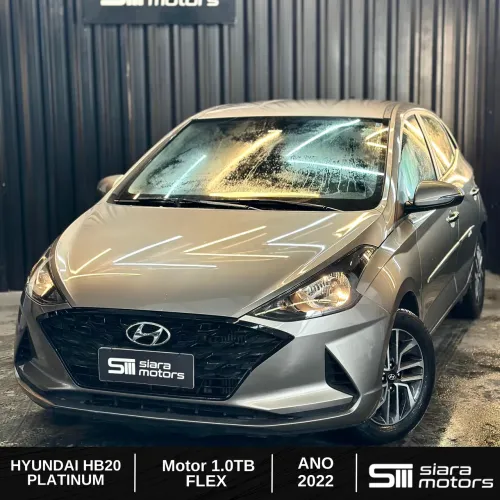 Hyundai HB20 Platinum 1.0 TB Flex 12V AUT 2022