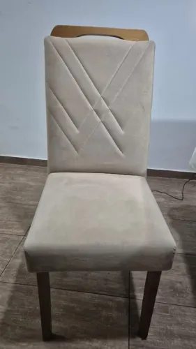 6 cadeiras para sala de Jantar, em bom estado! No Caiuá/Fazendinha