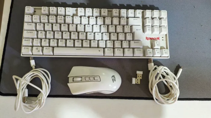 Kit teclado e mouse redeagon wireless