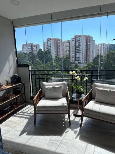 Apartamento à VENDA, no Condomínio Edifício Bosques de Tamboré, Santana de Parnaíba/SP.