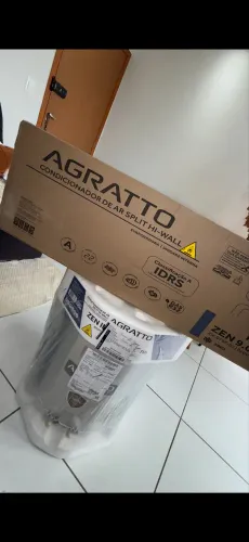 AR CONDICIONADO SPLIT AGRATTO, 9mil BTUS INVERTER! LACRADO! Aceitamos cartoes!