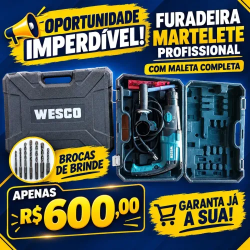 Furadeira martelete