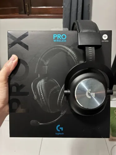 HEADSET LOGITECH G PRO X WIRELESS - GARANTIA ATÉ 01/2027