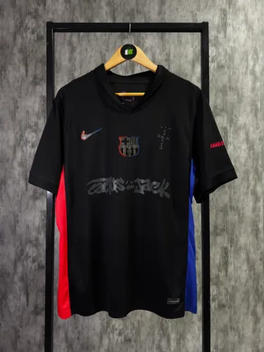 Camisa do Barcelona X Travis Scott - Tamanho G