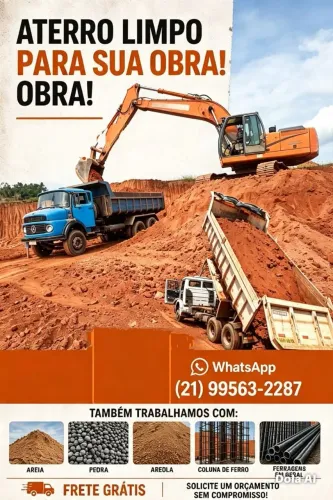 ATERRO SAIBRO PRA SUA OBRA!