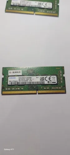 Kit 2 memórias ram 2x8GB (16GB), ddr4, 3200mhz, Samsung notbook 