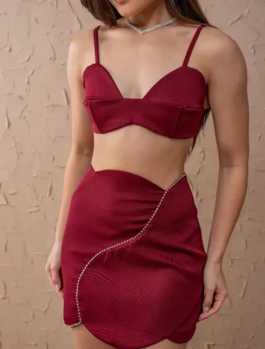 Conjunto saia e top