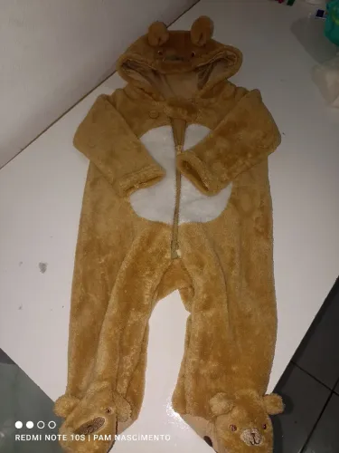 Macacão de ursinho 