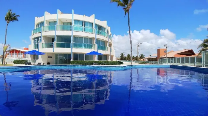 Areia do Mar Residence condominio pé na areia 2 quarto em Barra de São Miguel-Al