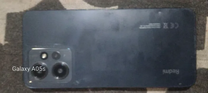 Redmi Note 12 128G película trincada mas em perfeito estado
