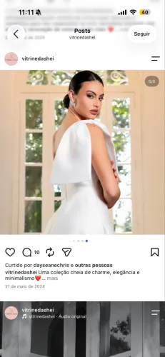 Vestido de noiva