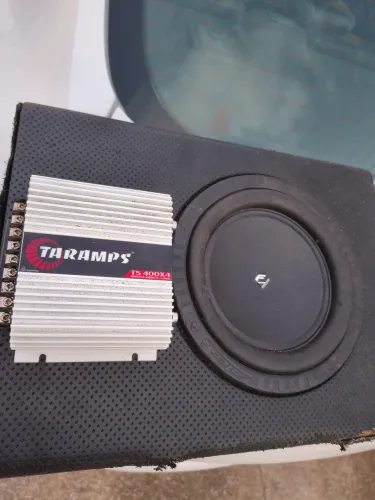 Subwoofer Falcon + Módolo Taramps TS 400