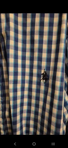 Camisa xadrez Polo Club
