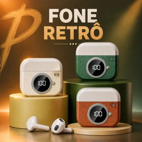 Fone de ouvido RETRÔ ?