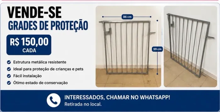 Grade de segurança/Portão