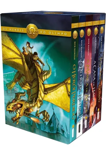 Box dos heróis do Olimpo livros
