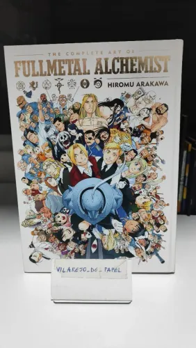 Artbook Fullmetal alchemist EM INGLÊS