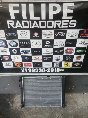 Radiador do nissan. Mach e versa de 2011 a 2015 original 