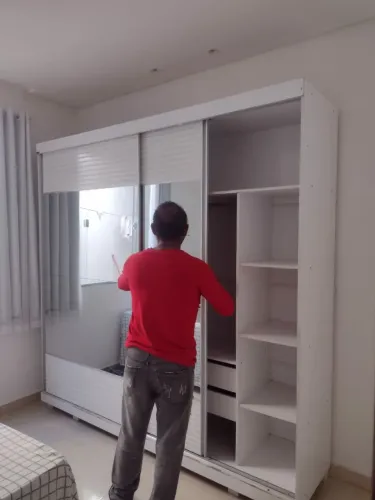 Montador de móveis, montagem de guarda roupa grande