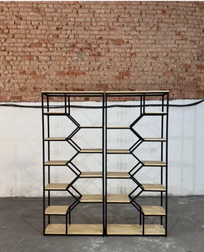 Estante comeia industrial