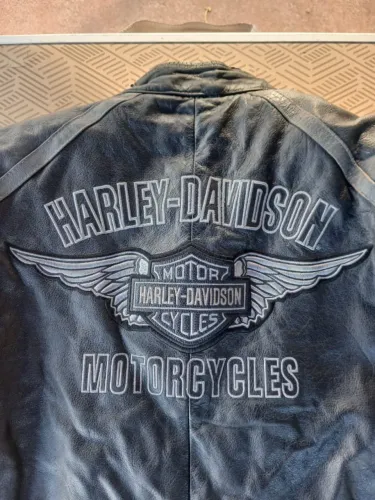 Jaqueta couro Harley Davidson original, casaco de couro