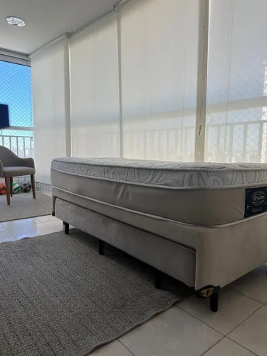 Cama Box Solteiro Kingstar com Cama Auxiliar - Ótimo Estado