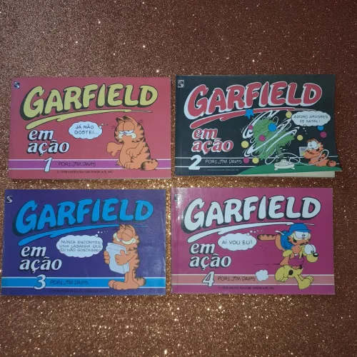 Garfield Gibi Garfield edição 01,02,03 e 04