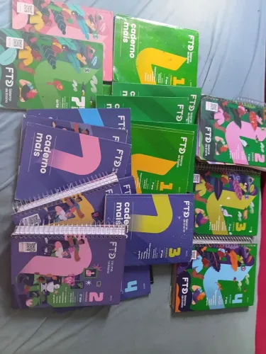 LIVROS FTD 7° e 8° ANO COLEÇÃO COMPLETA