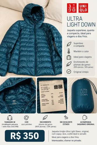 Casaco Uniqlo