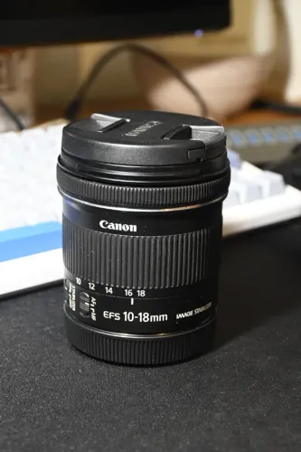 Lente Canon EF 10-18 mm