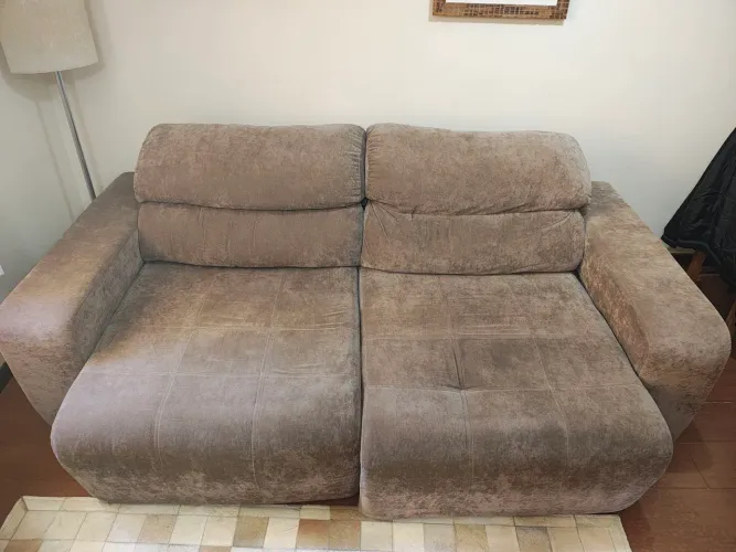 sofá 4 lugares retrátil