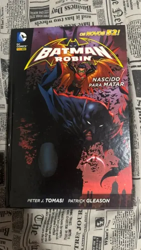 HQ Batman e Robin: Nascido para Matar - Edição de Luxo (Panini)