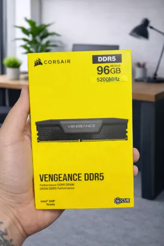 Memoria Gamer Ddr5 96gb 5200mhz 2x48 Vengeance Corsair Nova sem uso