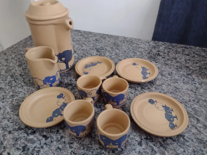 Jogo de cerâmica Café 10 itens