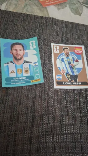 Figurinha lendária do messi