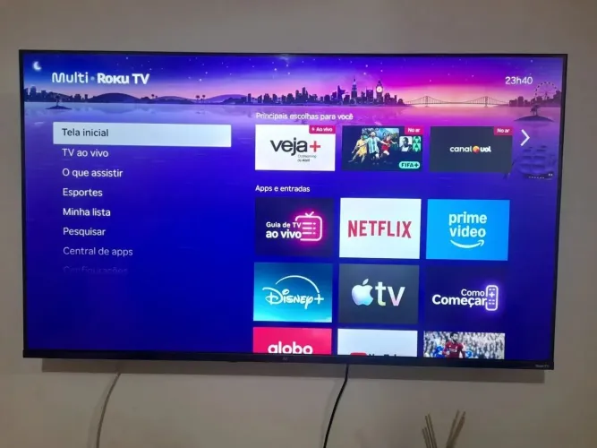 Tv smart 50 4K Roku Tv Nota Fiscal