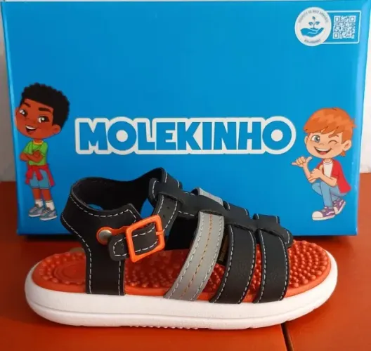 sandalia molekinho bebe
