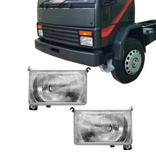 Par Farol Ford Cargo Máscara Cromada 1986 a 2000