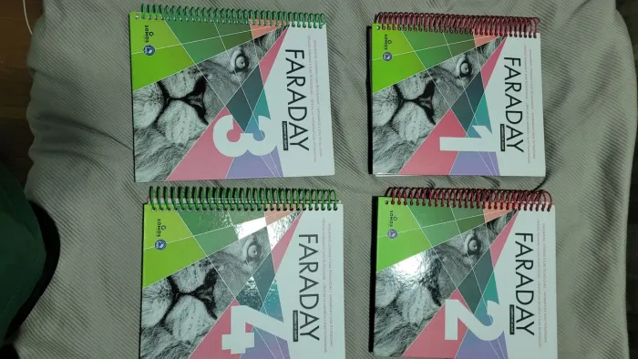 Caderno de Estudos Faraday 4 volumes