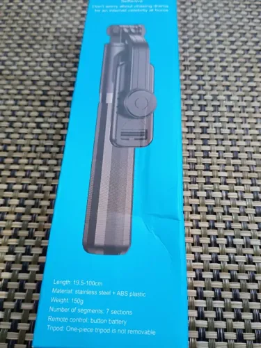 Bastão de Selfie Suporte Celular Tripe c/ Controle Remoto