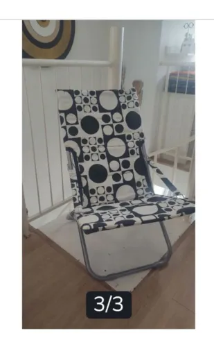 Cadeira Decorativa com Estampa