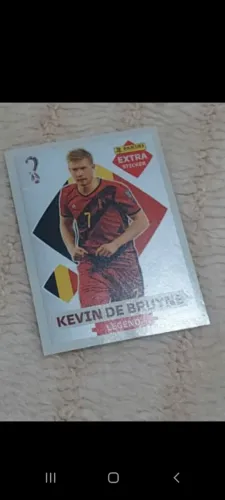 Kevin de Bruyne Legend Extra Sticker Copa 2022 Prata
