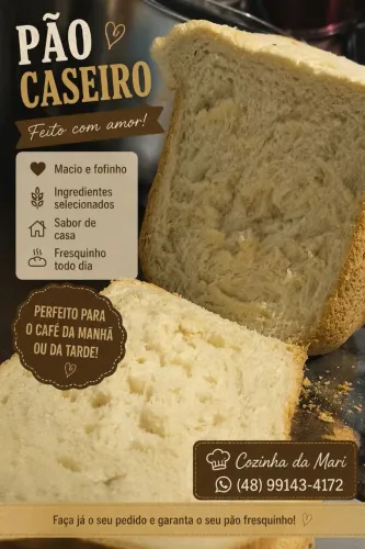 PÃO CASEIRO 
